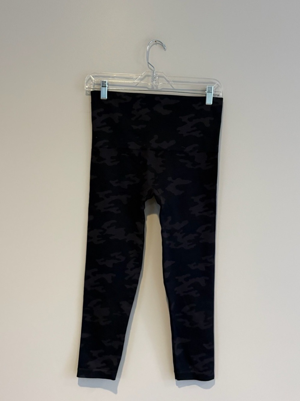 SPANX Black Camo High-Waist Leggings - Picture 2 of 6